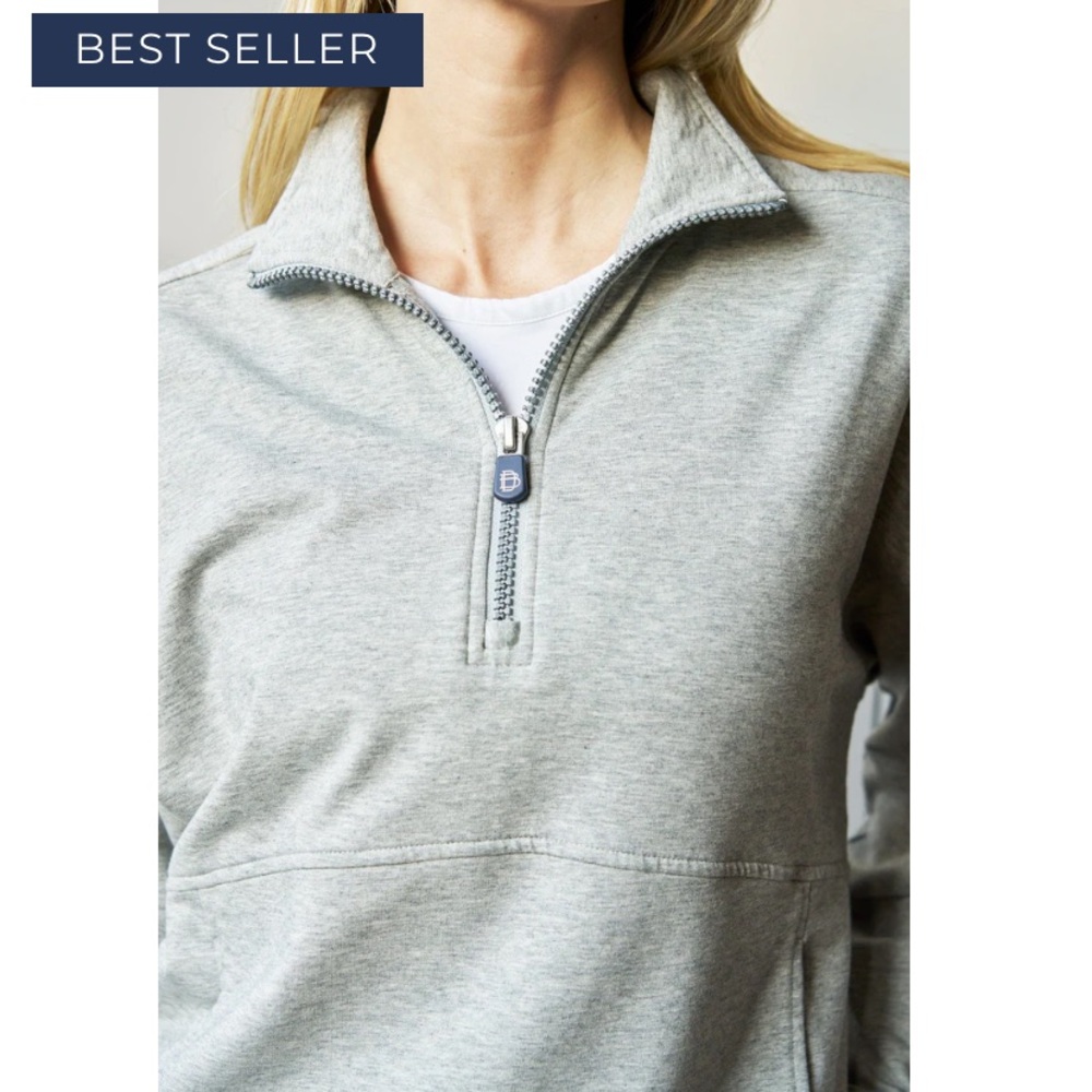 B. Draddy Siobhan Sweatshirt in Grey Heather size XS NWT - Picture 4 of 10